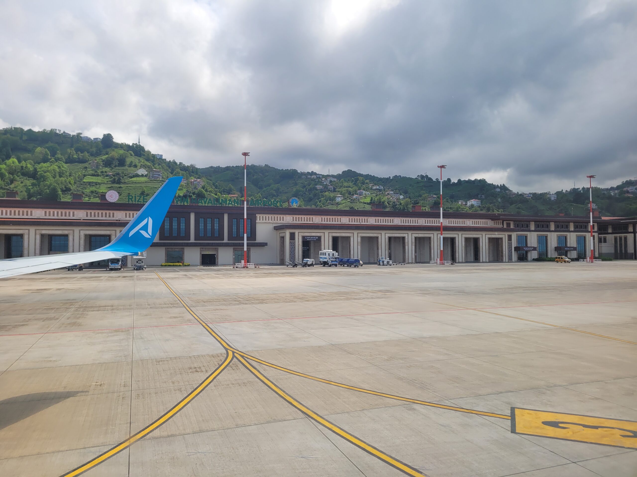 Rize Artvin Havalimanı uçak