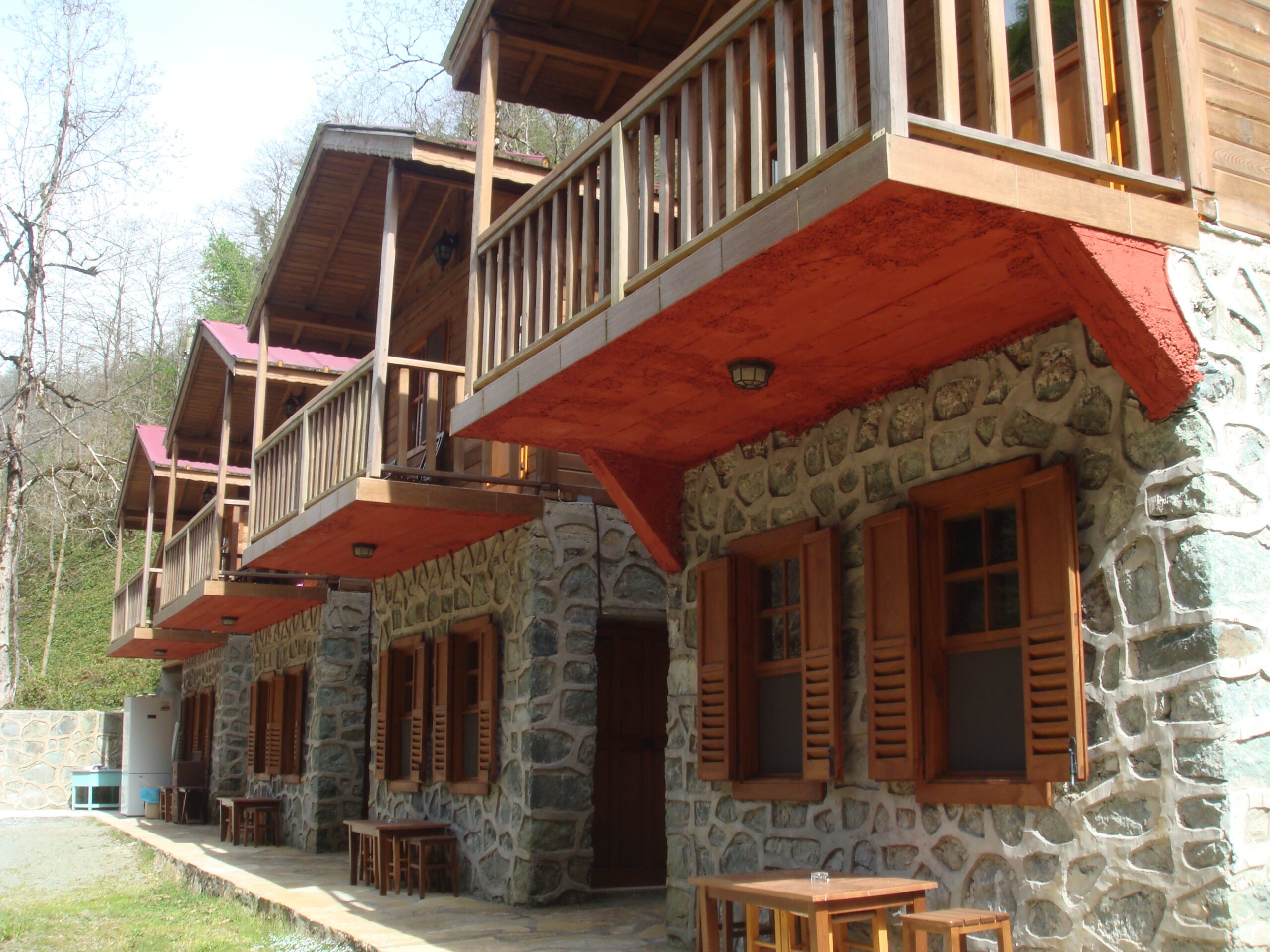 Traditional wooden lodge - Artvin bungalow accommodation