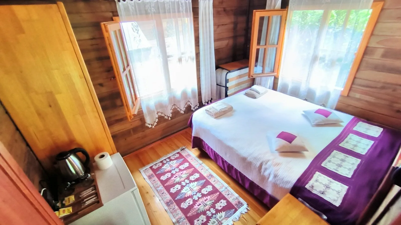 Hopa apart otel butik oda görünümü