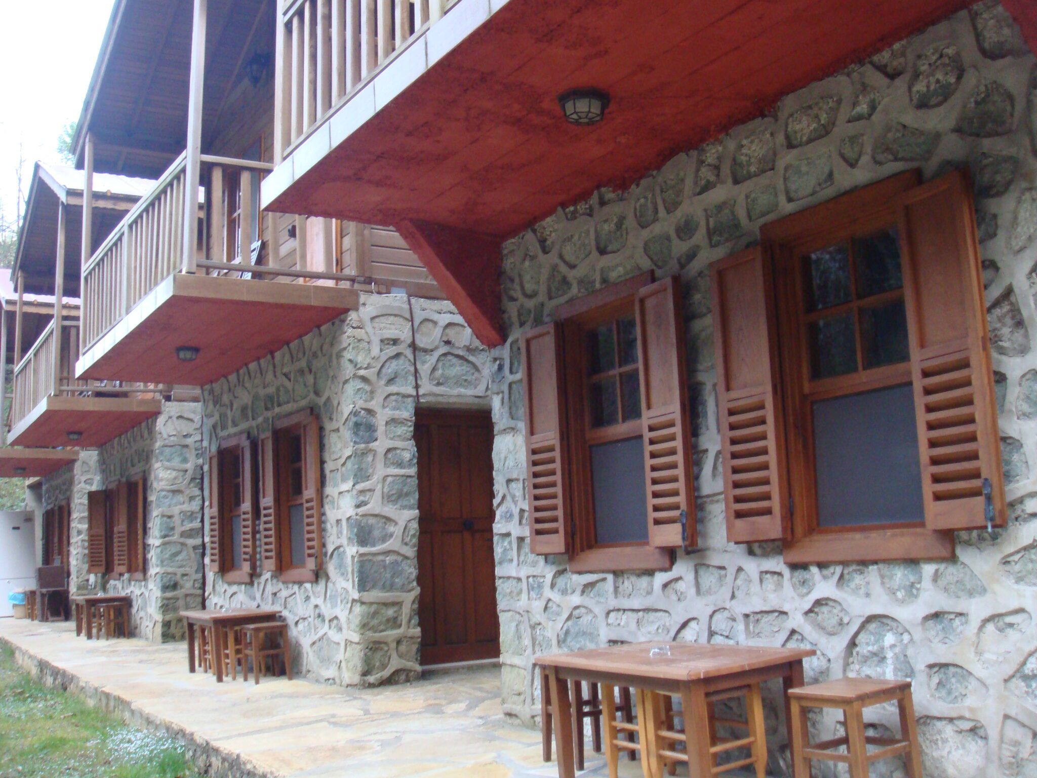 Rize dağ evleri - taş konak genel