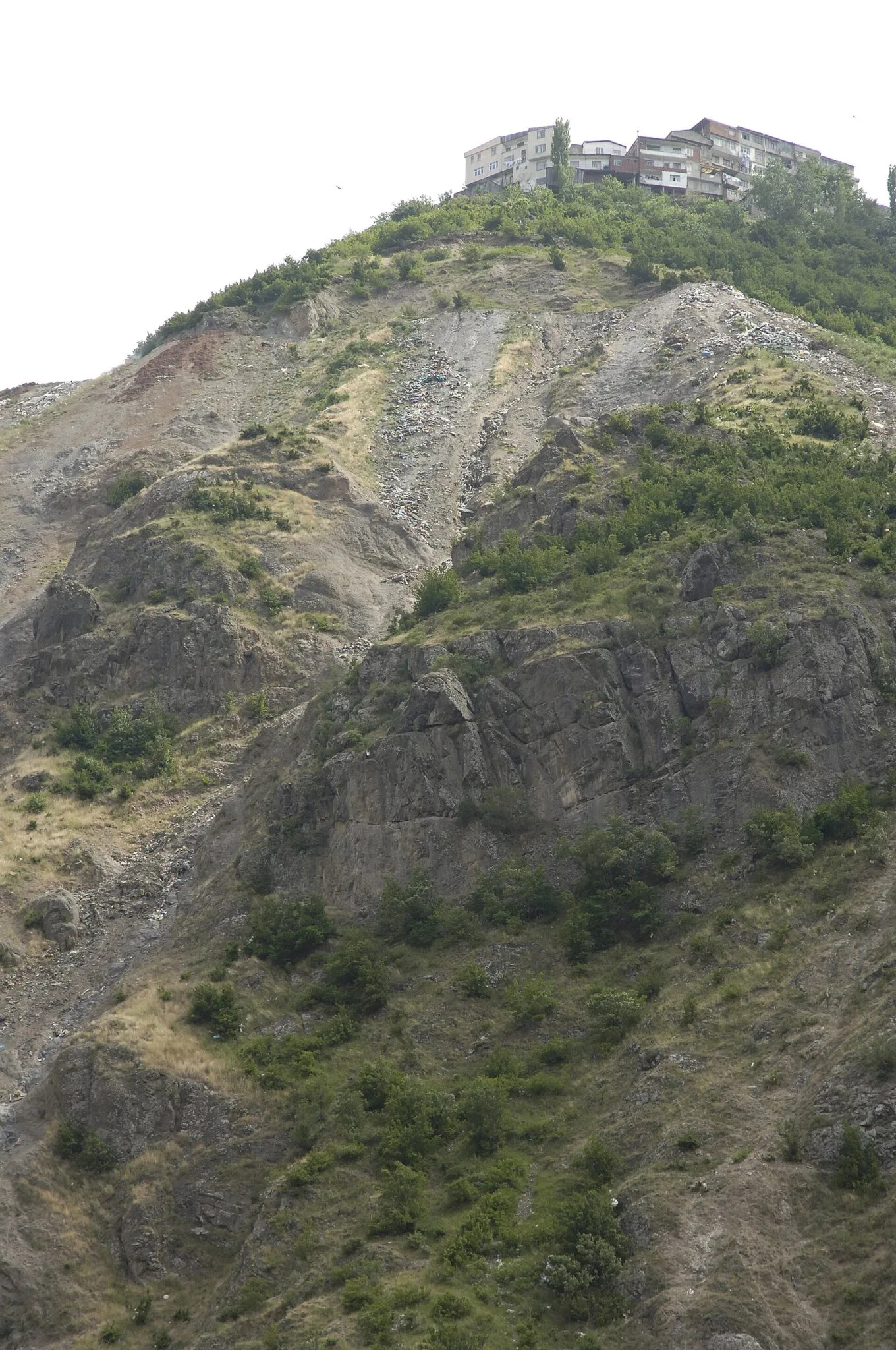 Kafkasör Yaylası yakınında Artvin Çoruh vadisi