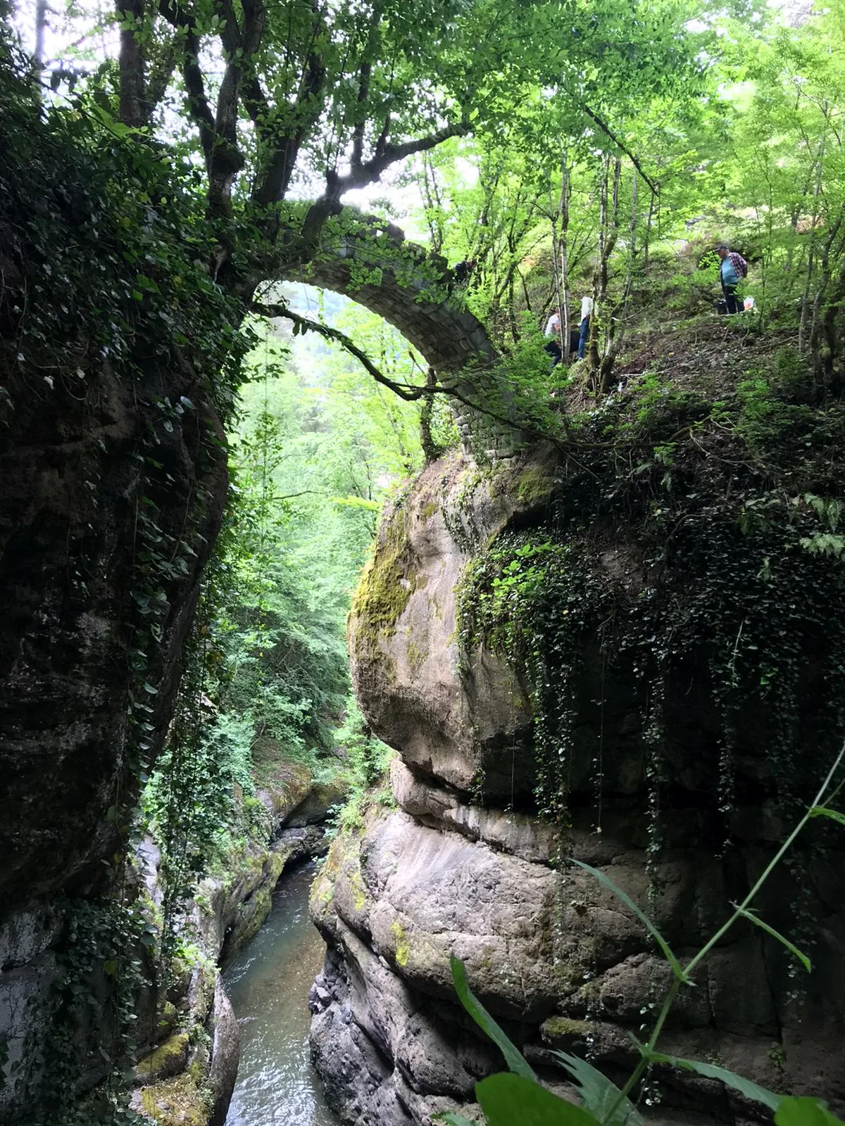 Banakna Köprüsü manzarası — Artvin tarihi köprüler
