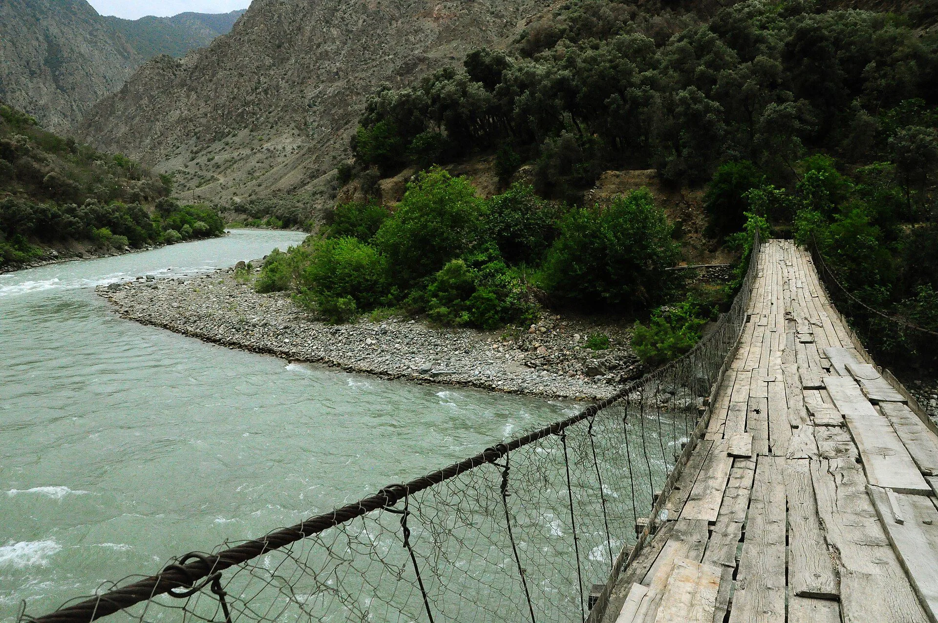Yusufeli gezilecek yerler — Çoruh Nehri ve vadi manzarası, Artvin