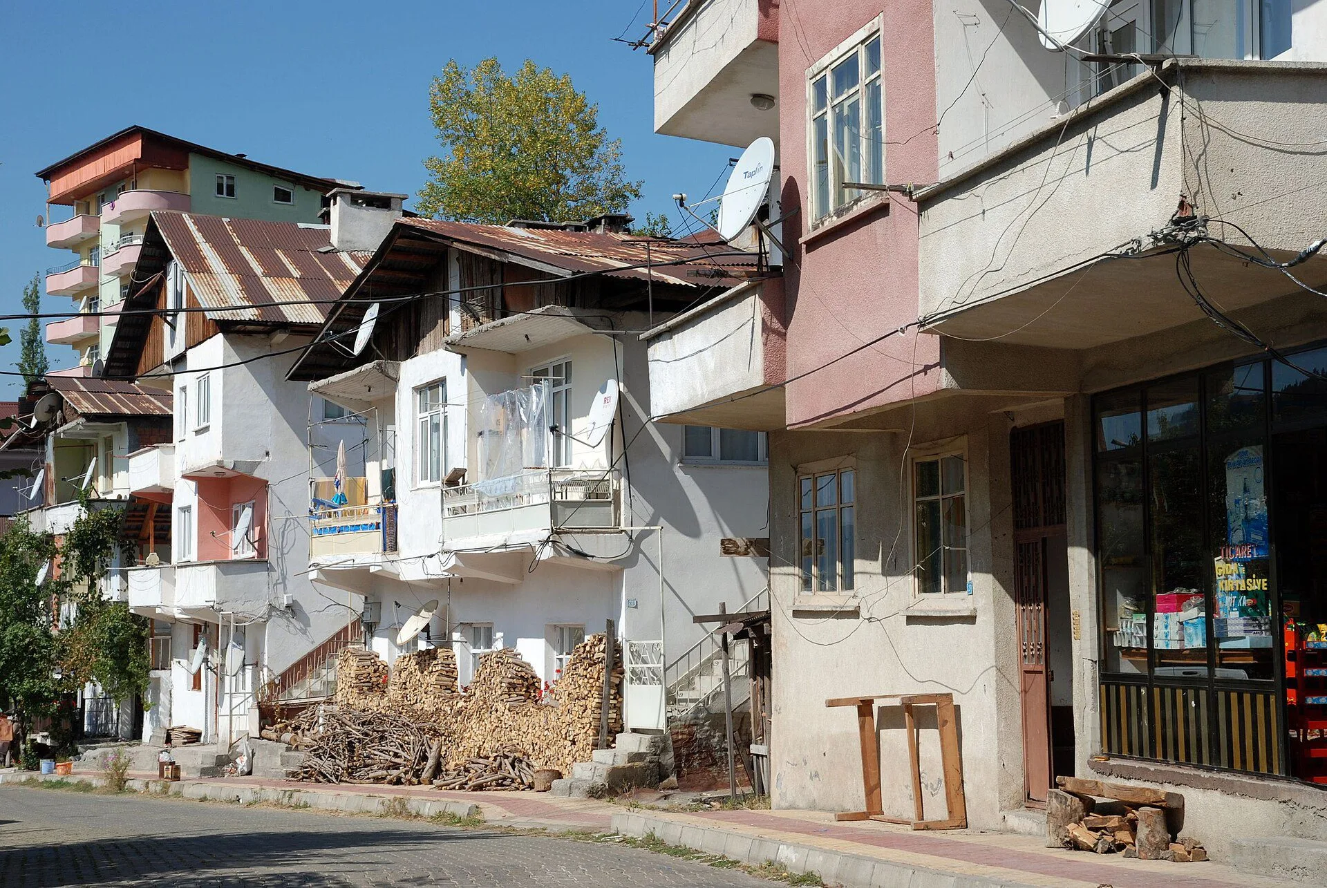 Şavşat manzarası — şavşat bungalov