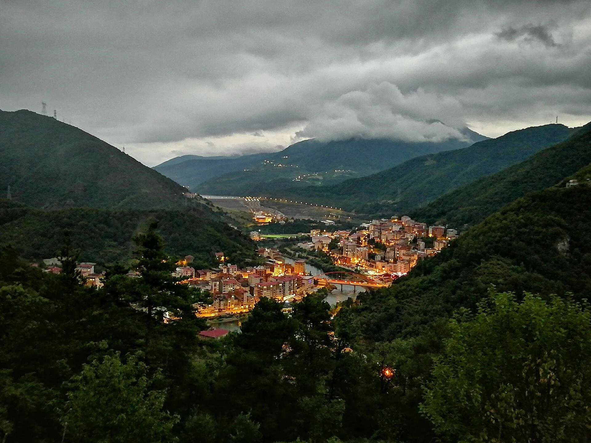 Borçka, Artvin manzarası — borçka gezilecek yerler