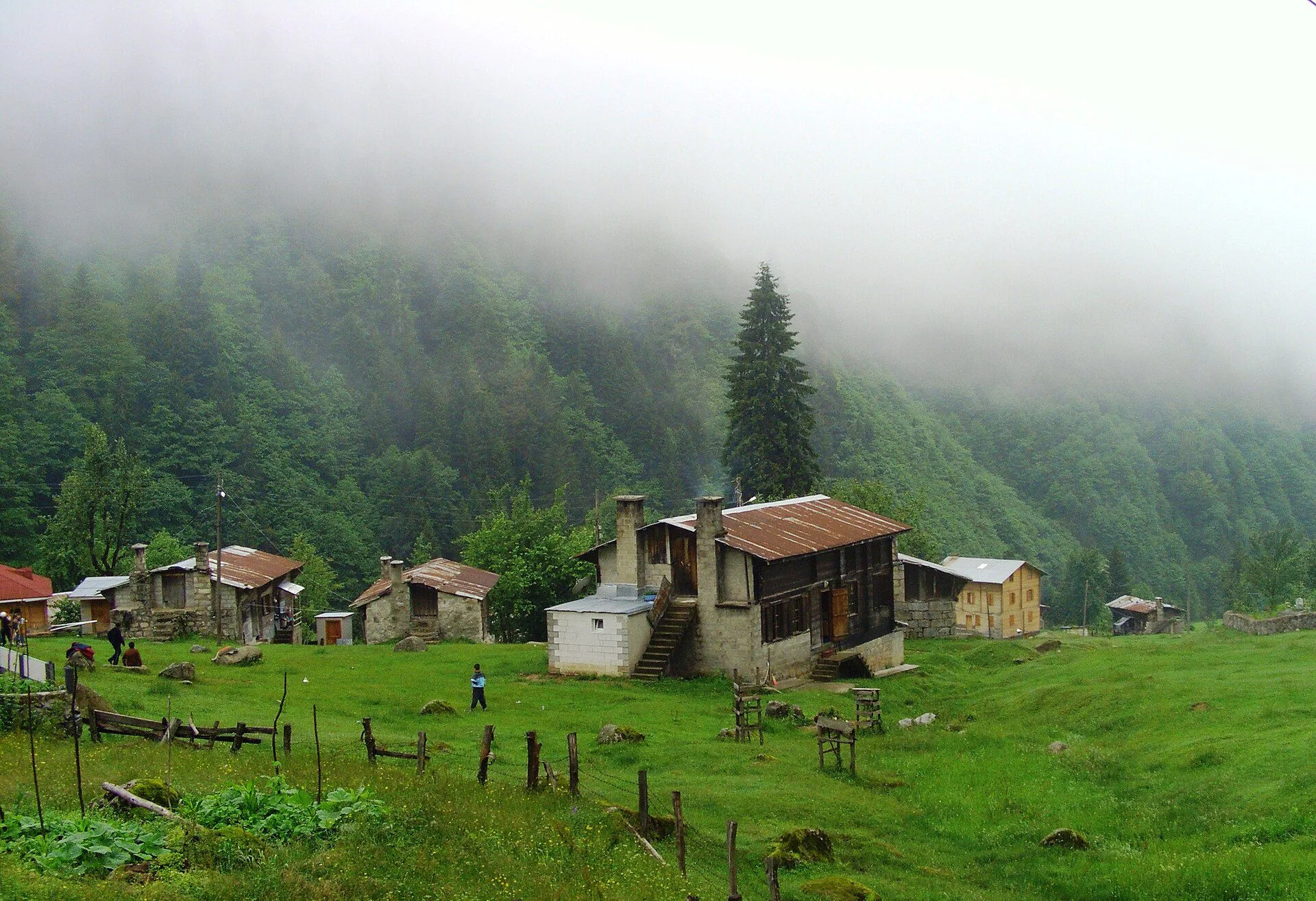 Ayder Yaylası manzarası — Rize pansiyonları