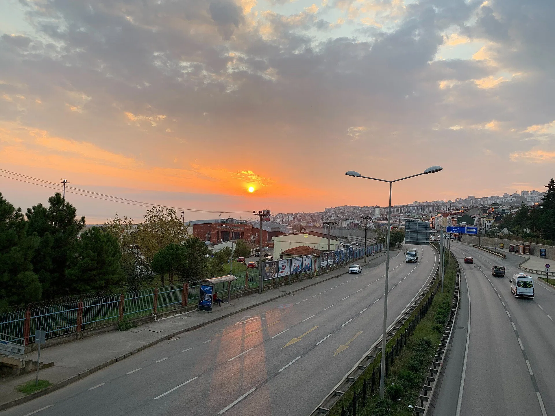 Trabzon manzarası — trabzon apart otel